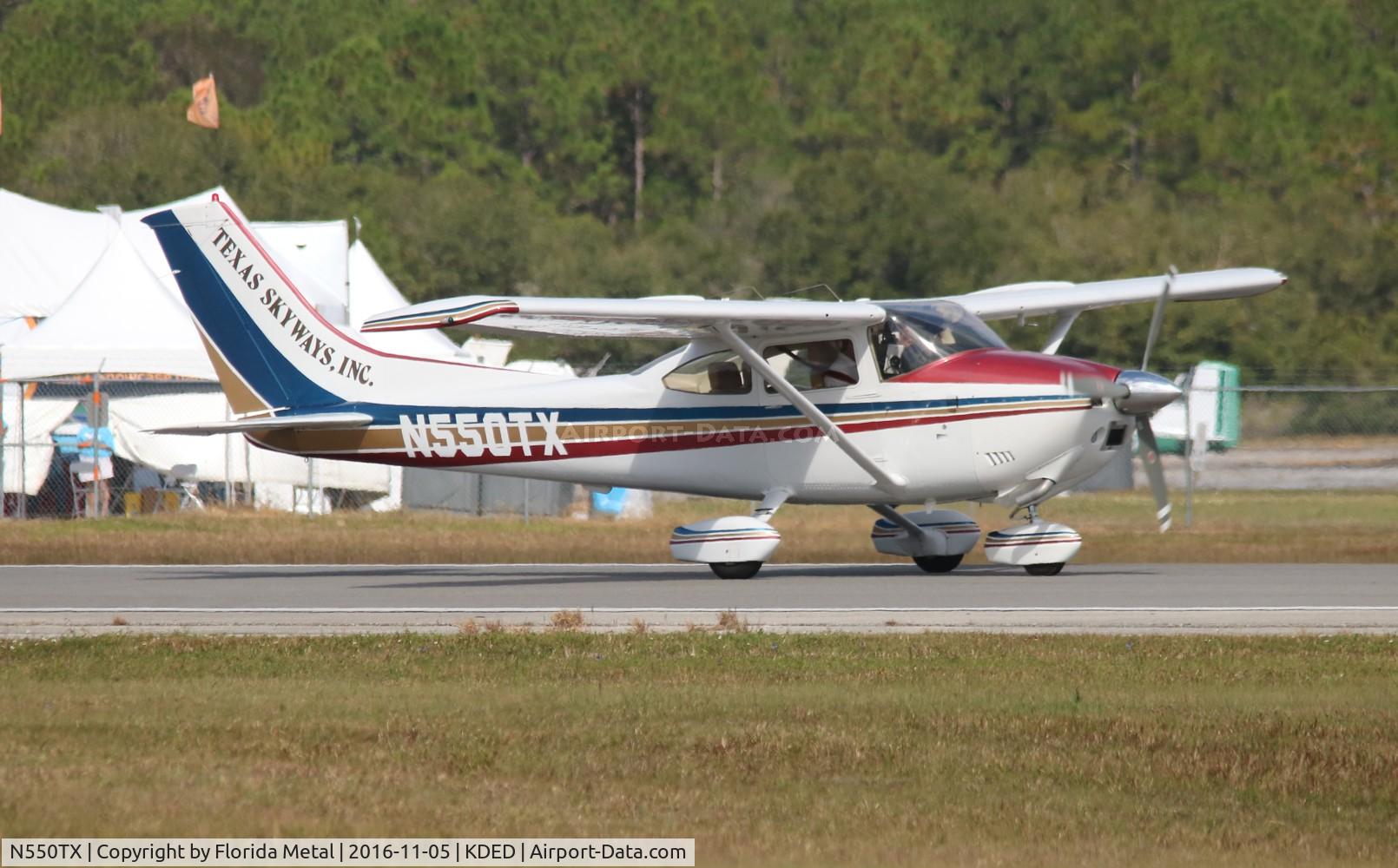 N550TX, 1977 Cessna 182Q Skylane C/N 18265764, Deland 2016