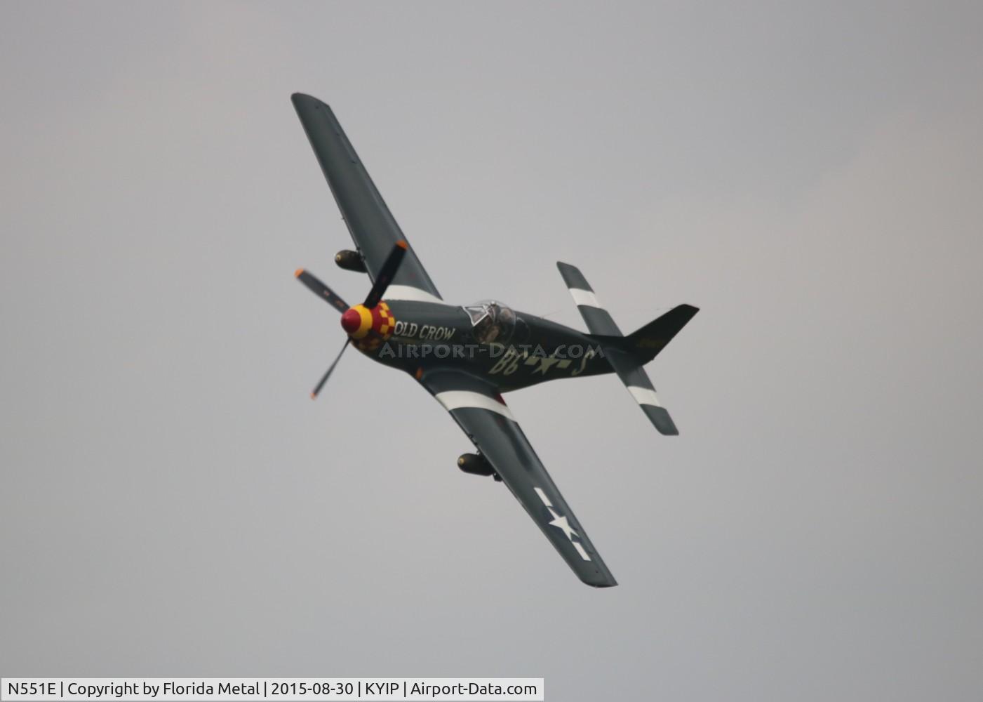 N551E, 1943 North American P-51B-1NA Mustang C/N 102-24700, TOM 2015
