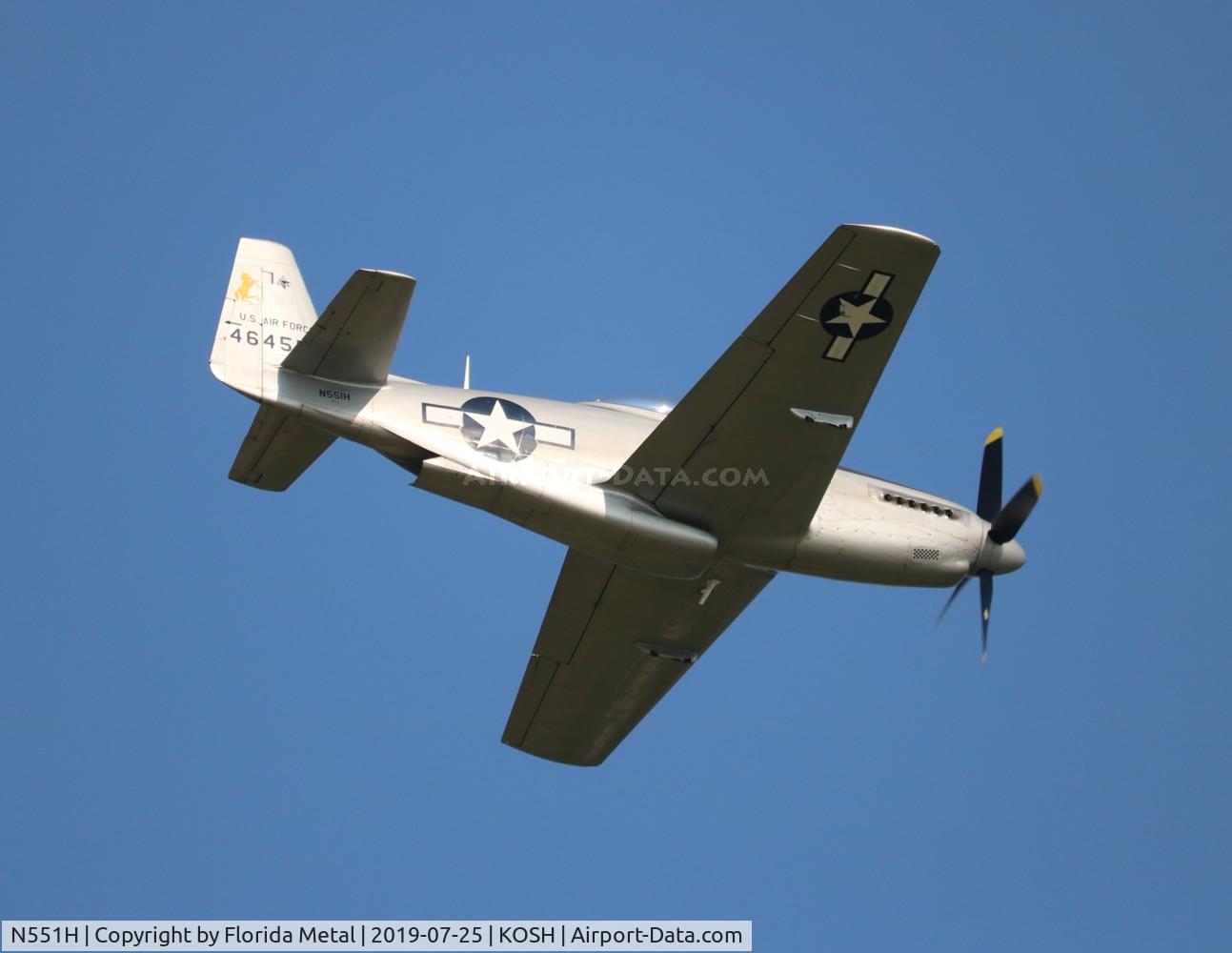 N551H, 1944 North American F-51-H-5-NA C/N 44-64314, OSH 2019