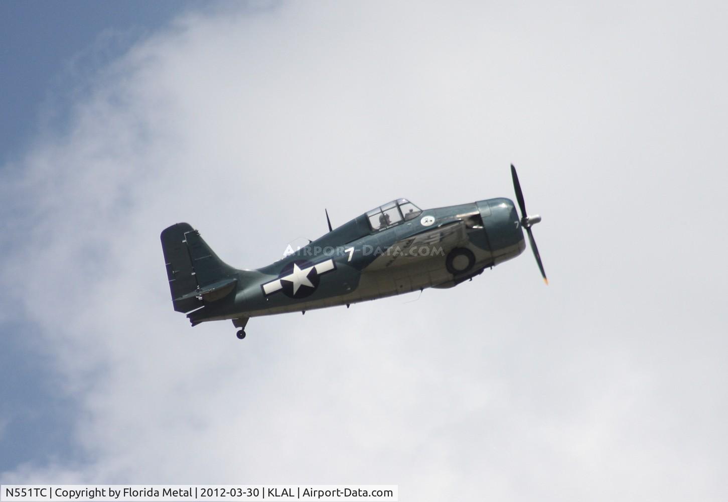 N551TC, 1944 General Motors (Grumman) FM-2 Wildcat C/N 47160, SNF 2012