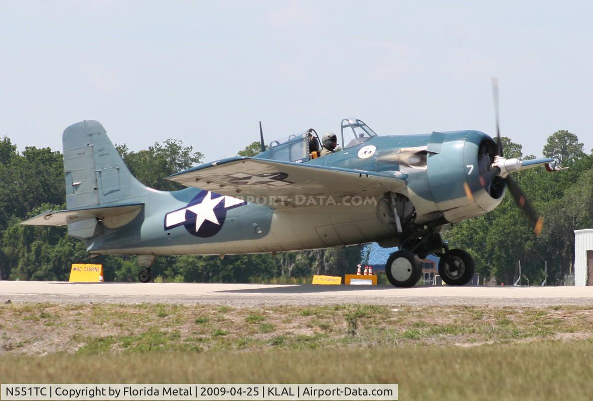 N551TC, 1944 General Motors (Grumman) FM-2 Wildcat C/N 47160, SNF 2009