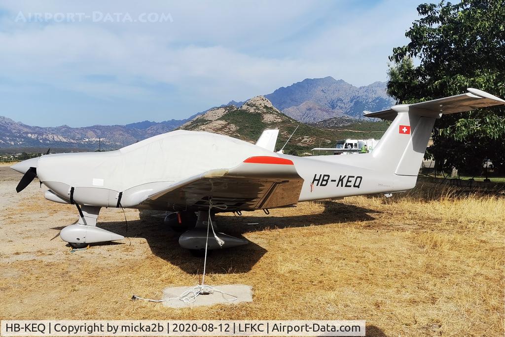 HB-KEQ, 1990 Robin R-3000-160 C/N 146, Parked, with the new colours. Crashed at Megève (0 kill)