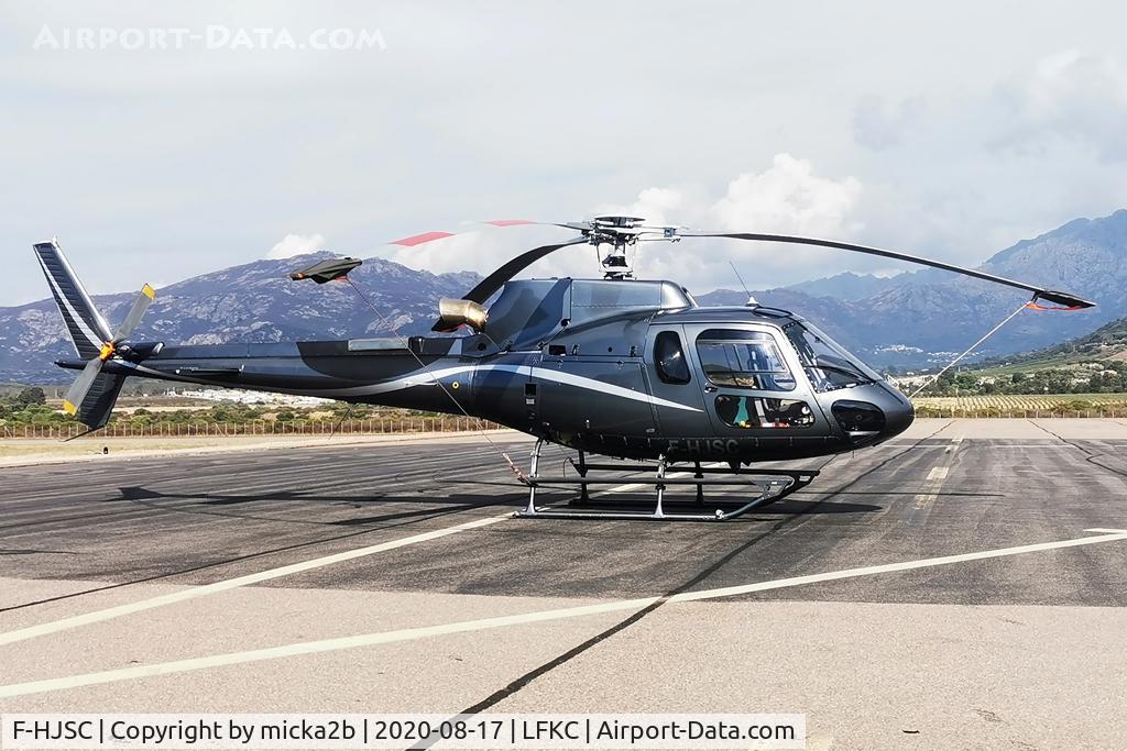 F-HJSC, 2019 Airbus Helicopters AS-350B-3 Ecureuil C/N 8755, Parked