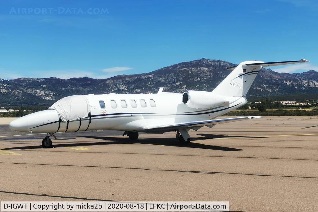 D-IGWT, 2008 Cessna 525A CitationJet CJ2+ C/N 525A-0403, Parked