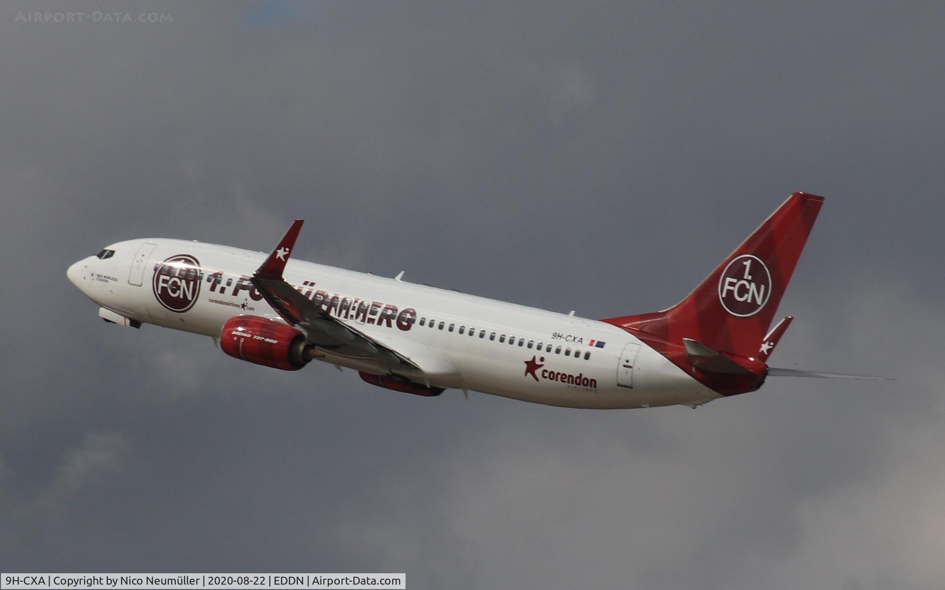 9H-CXA, 2014 Boeing 737-85R C/N 42804, Corendon 737-800 departures in EDDN/NUE