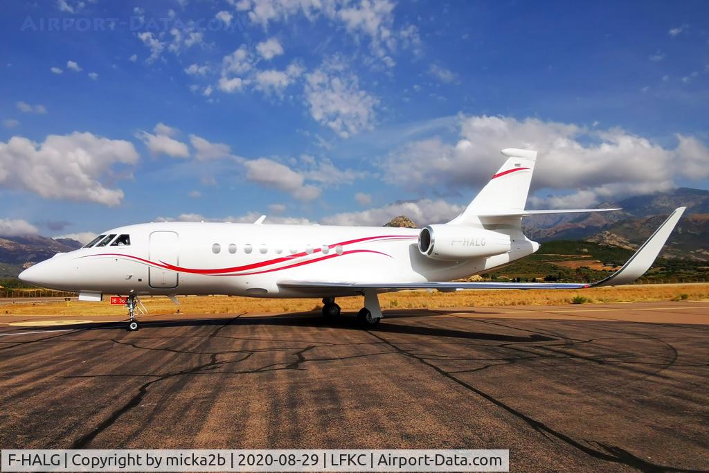 F-HALG, Dassault Falcon 2000EX C/N 290, Taxiing
