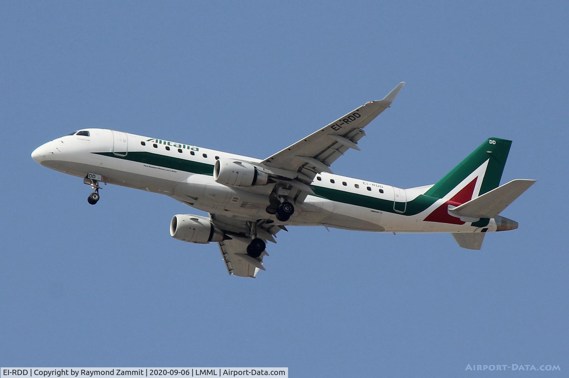 EI-RDD, 2013 Embraer 175LR (ERJ-170-200LR) C/N 17000334, Embraer ERJ-175 EI-RDD Alitalia