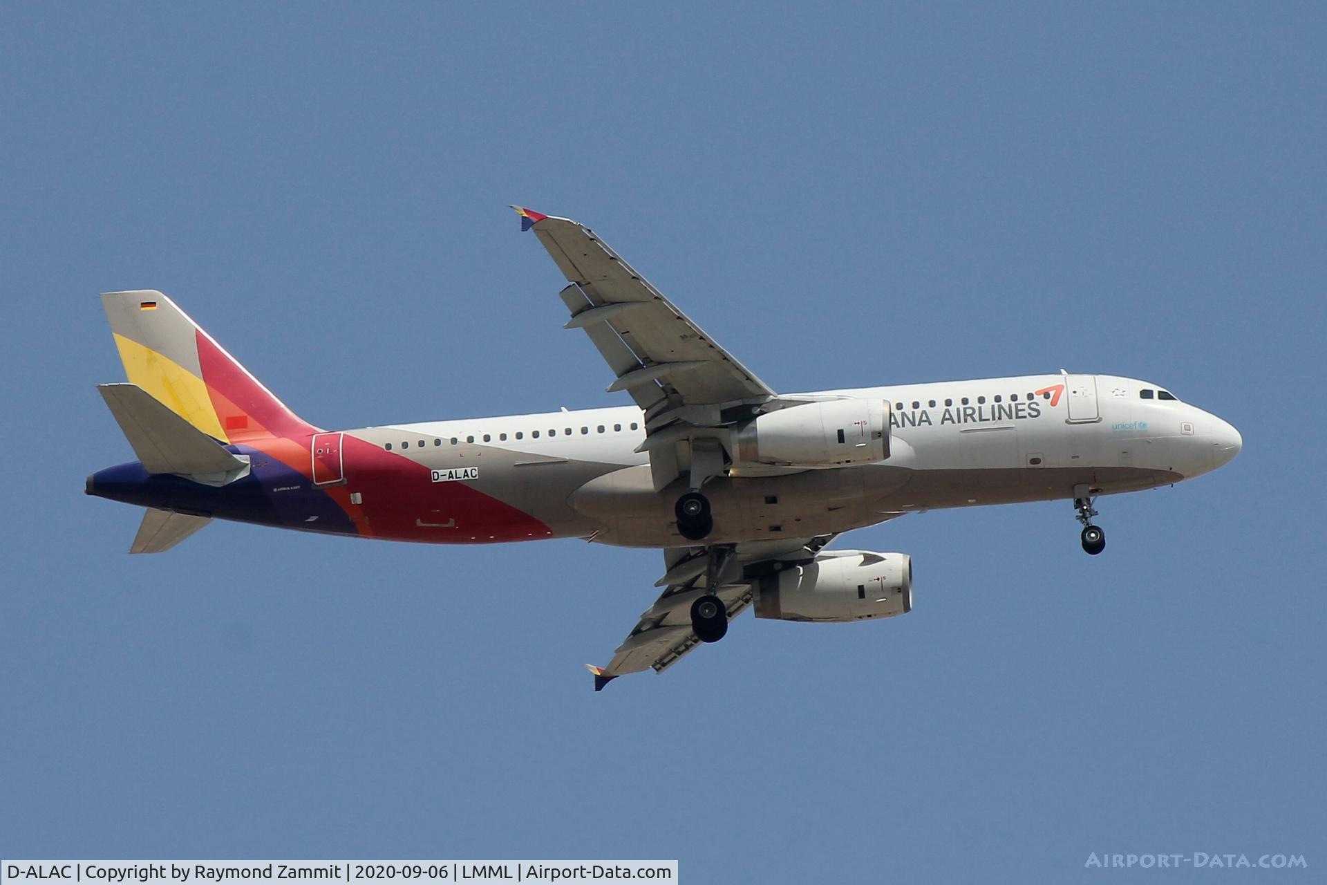 D-ALAC, 1996 Airbus A320-232 C/N 580, A320 D-ALAC Asiana Airlines