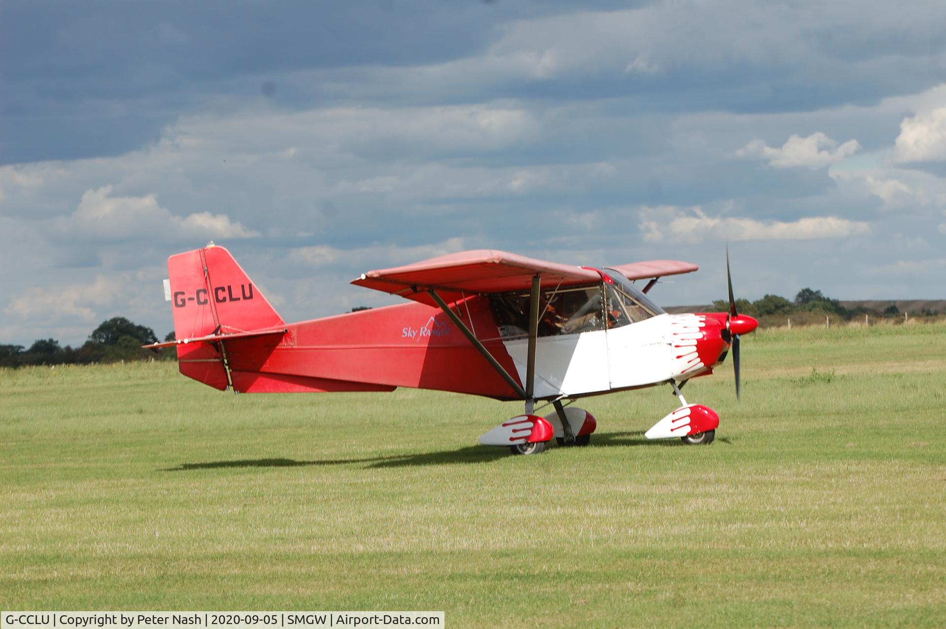 G-CCLU, 2004 Best Off Skyranger 912(2) C/N BMAA/HB/316, Visiting Stow Maries Great war Aerodrome on 5th September 2020
