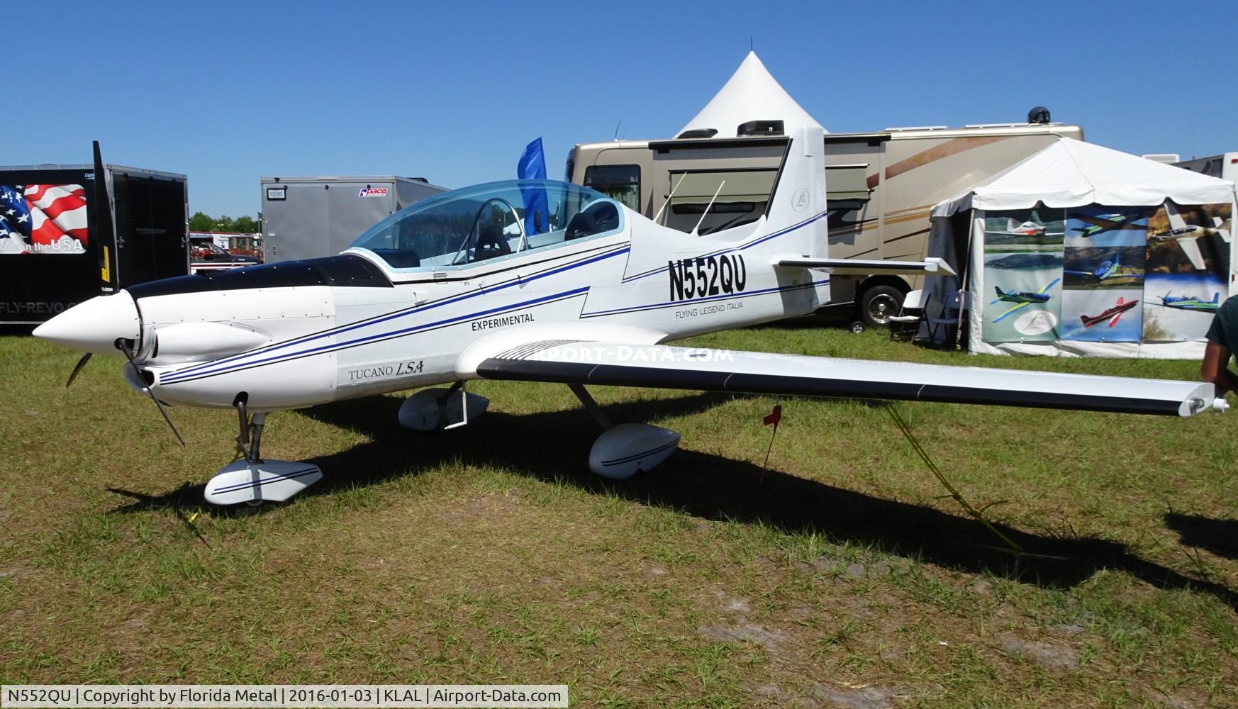 N552QU, 2015 Short Tucano LSA C/N 1403, SNF 2017