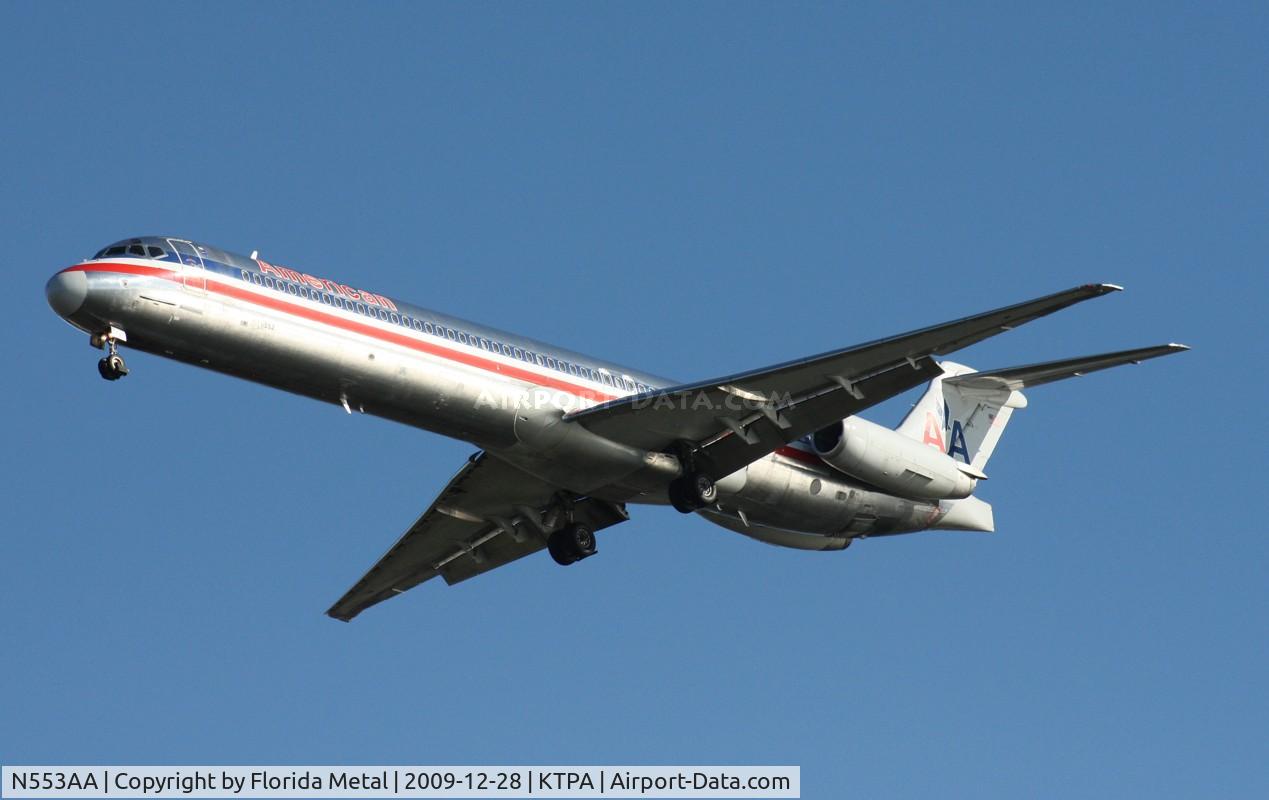 N553AA, 1991 McDonnell Douglas MD-82 (DC-9-82) C/N 53083, TPA 2009