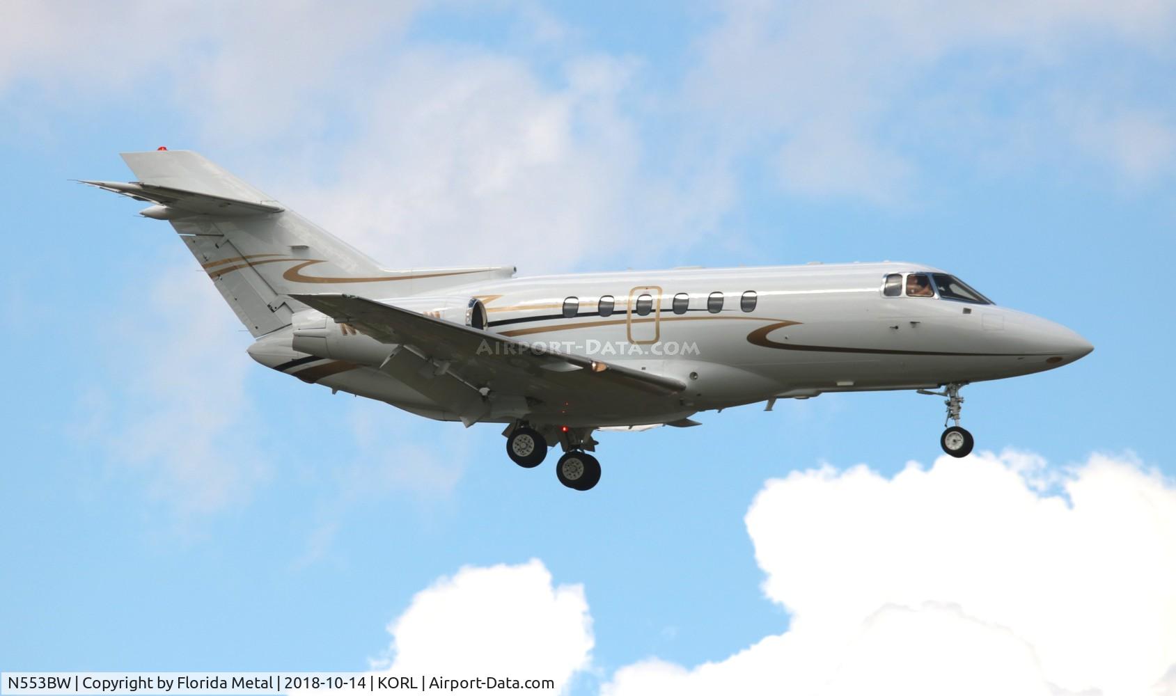 N553BW, 2002 Raytheon Hawker 800XP C/N 258570, NBAA 2018