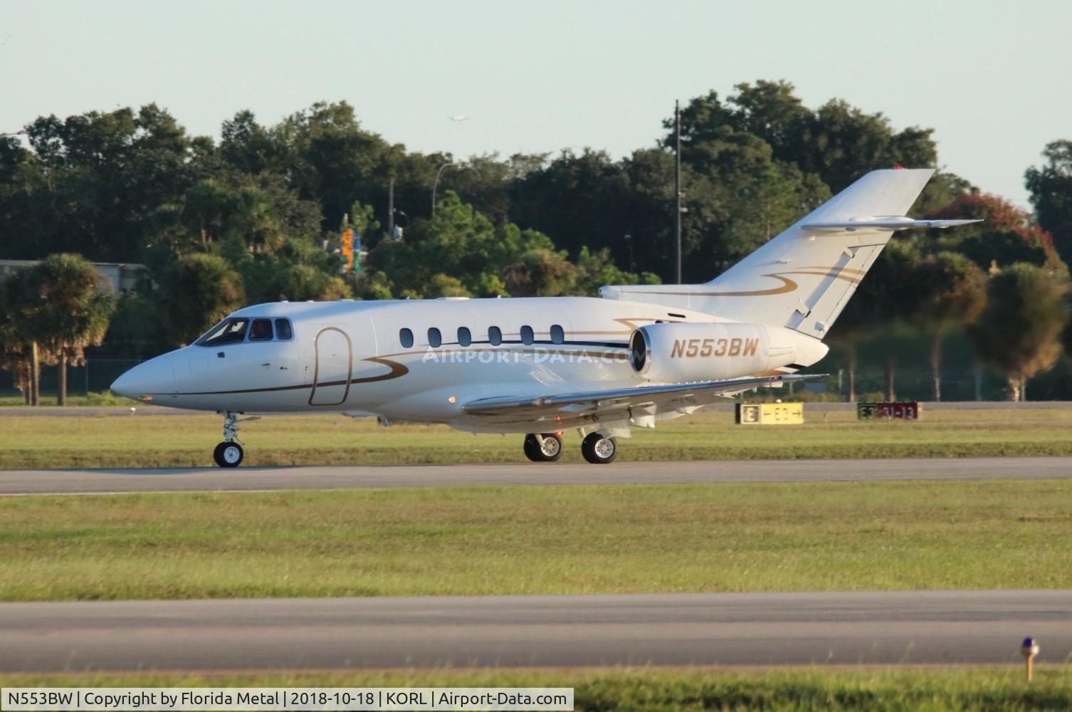 N553BW, 2002 Raytheon Hawker 800XP C/N 258570, NBAA 2018