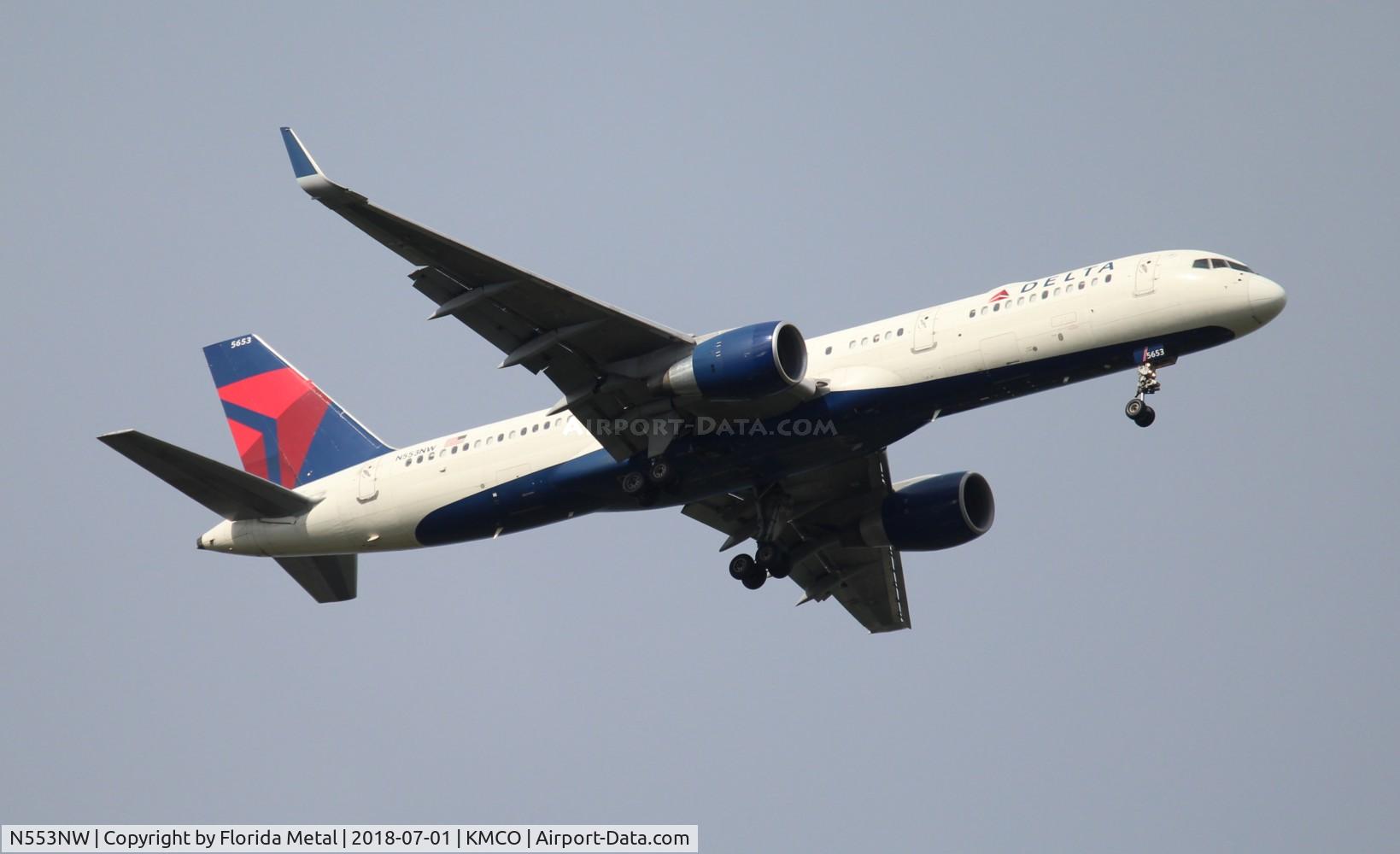 N553NW, 2001 Boeing 757-251 C/N 26500, MCO 2018