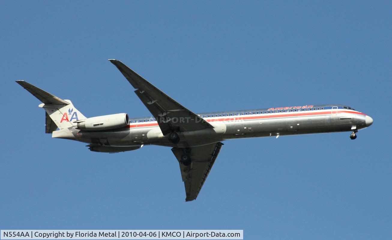 N554AA, 1991 McDonnell Douglas MD-82 (DC-9-82) C/N 53084, MCO 2010