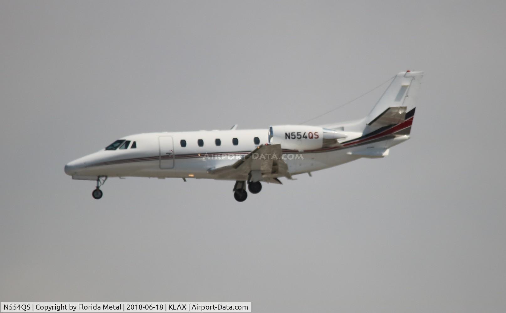 N554QS, 2004 Cessna 560XL Citation XLS C/N 560-5520, LAX 2018