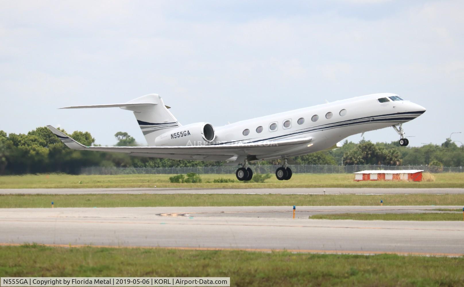 N555GA, 2018 Gulfstream G-VI (G650ER) C/N 6334, ORL 2019