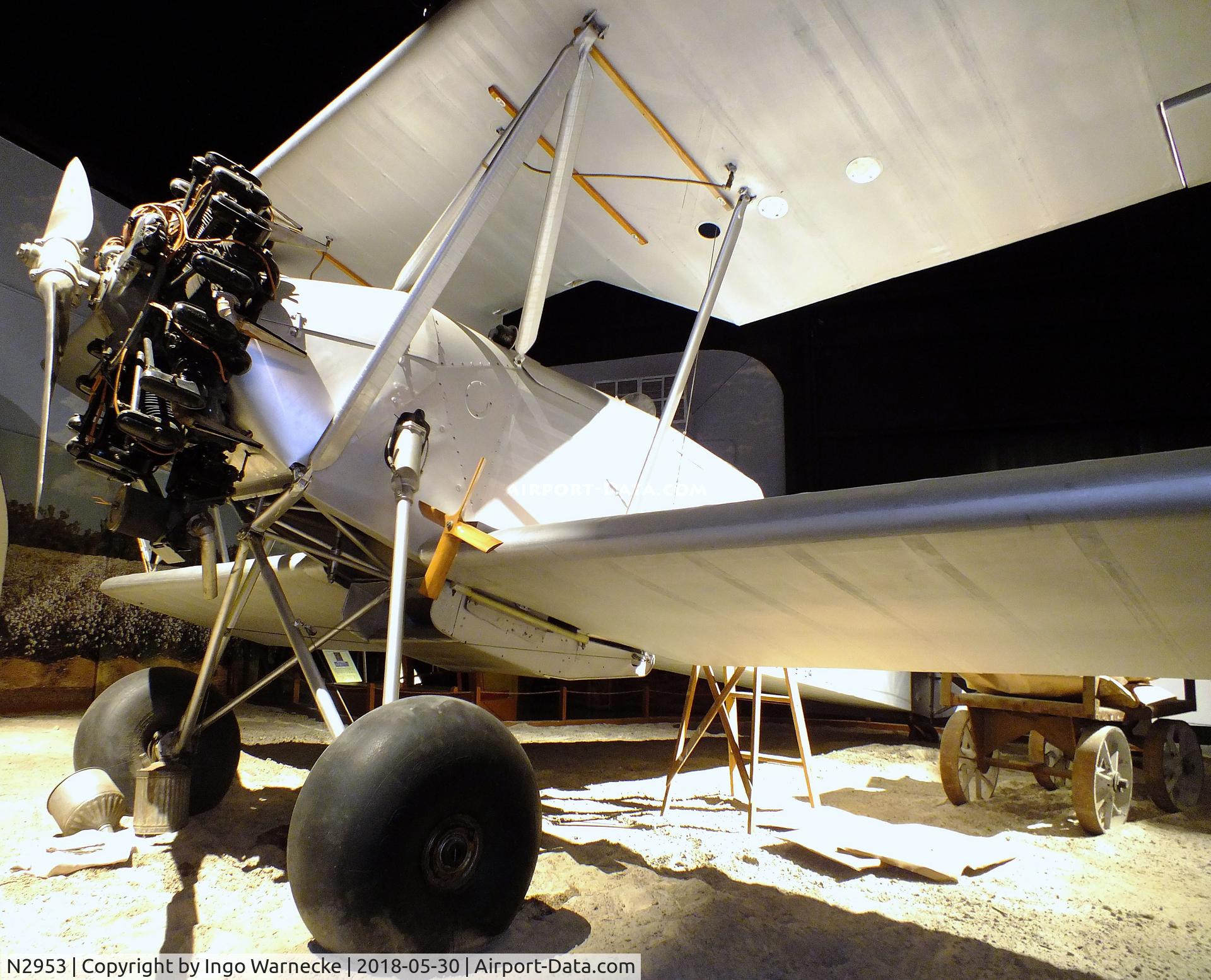 N2953, 1925 Huff PETREL C/N 62, Huff-Daland Duster Petrel at the Southern Museum of Flight, Birmingham AL