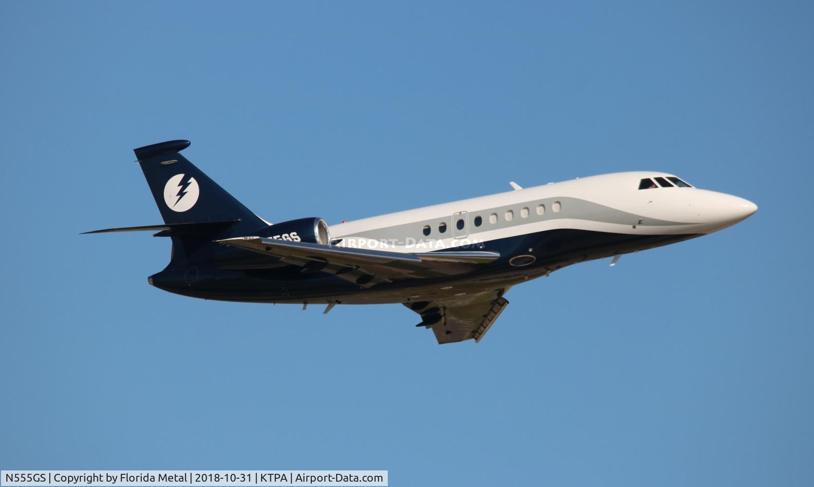N555GS, 2001 Dassault Falcon 2000 C/N 149, TPA 2018