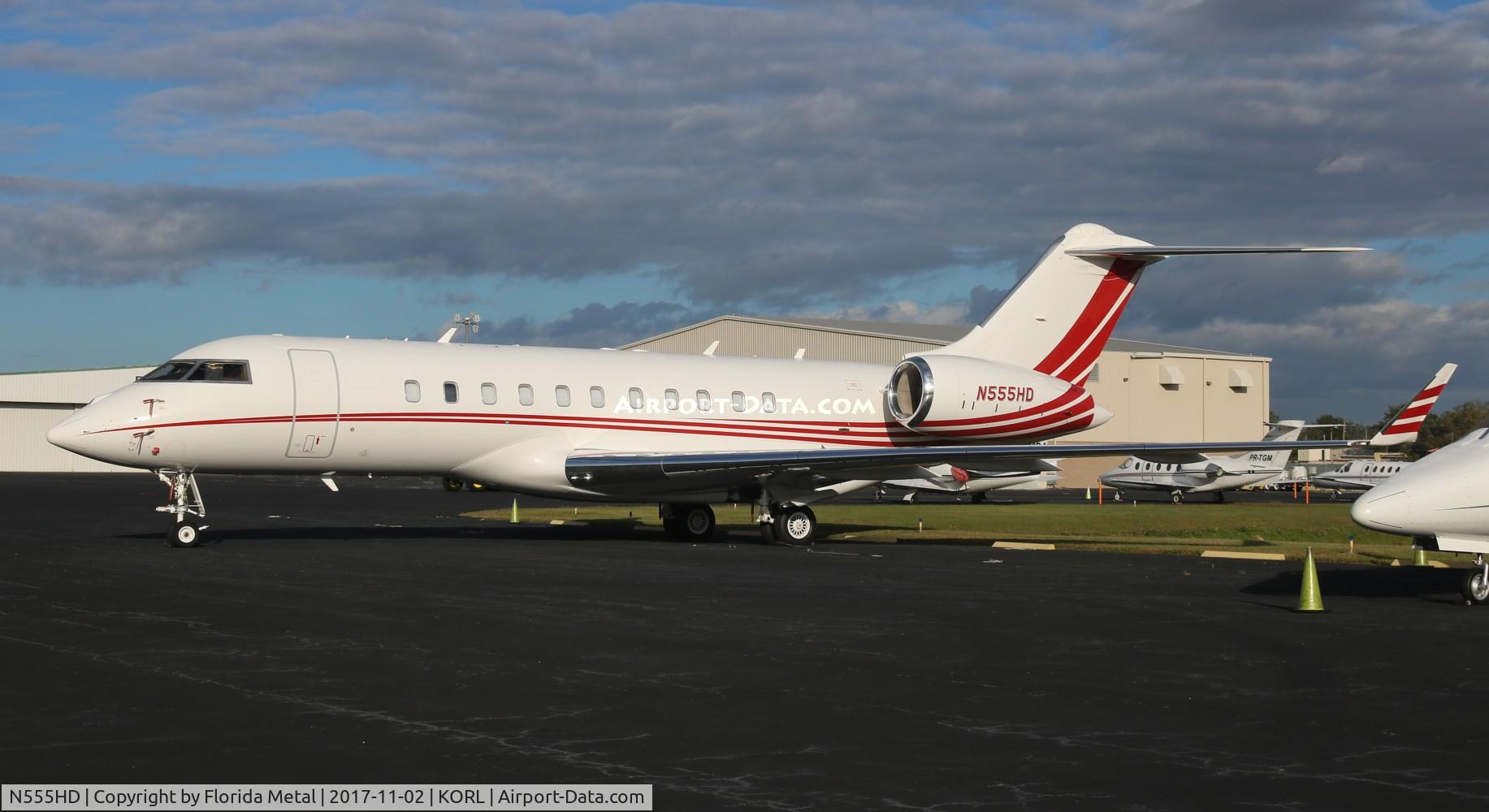 N555HD, Bombardier BD-700-1A11 Global 5000 C/N 9328, ORL 2017