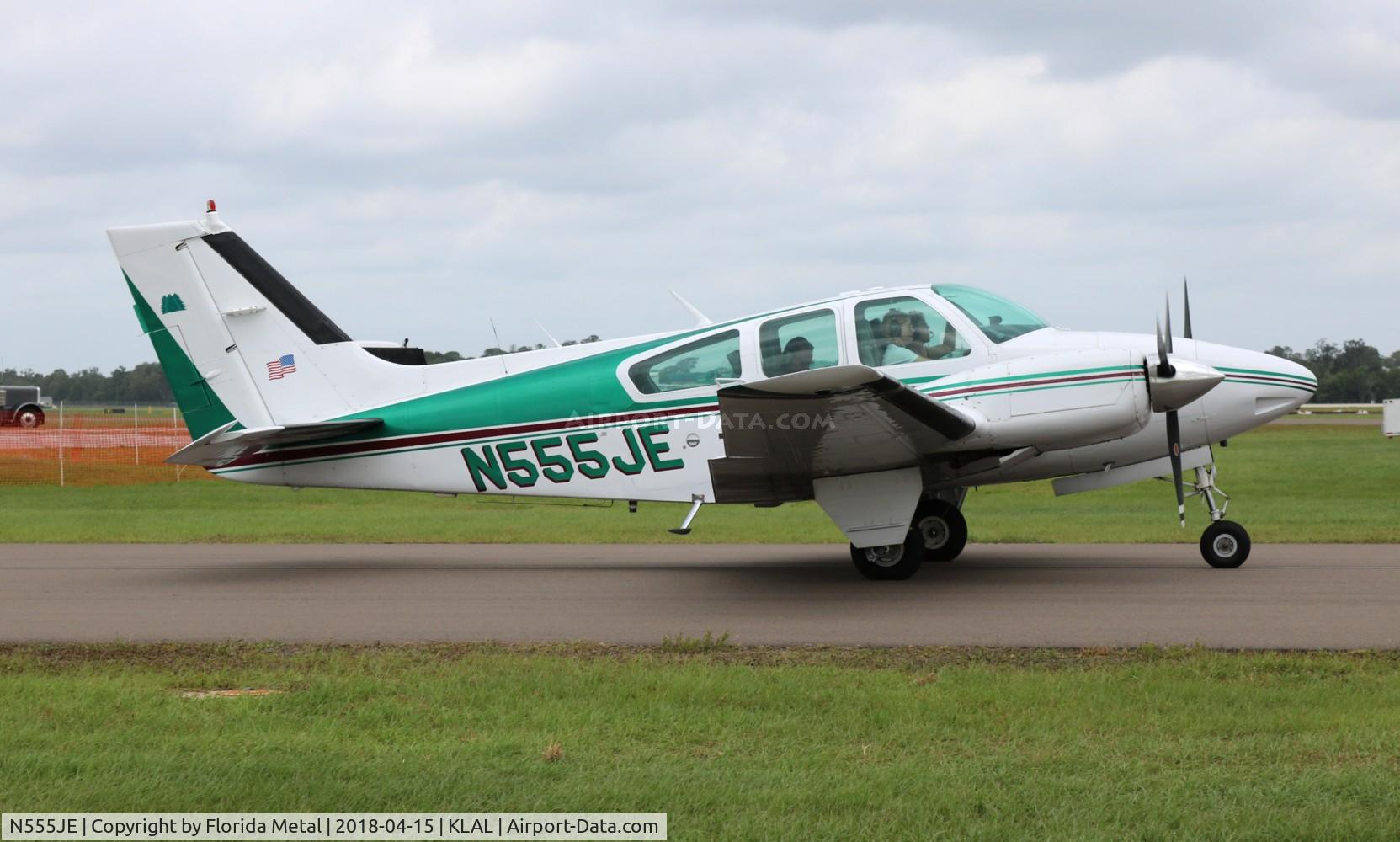 N555JE, 1970 Beech 95-B55 (T42A) Baron C/N TC-1329, SNF 2018