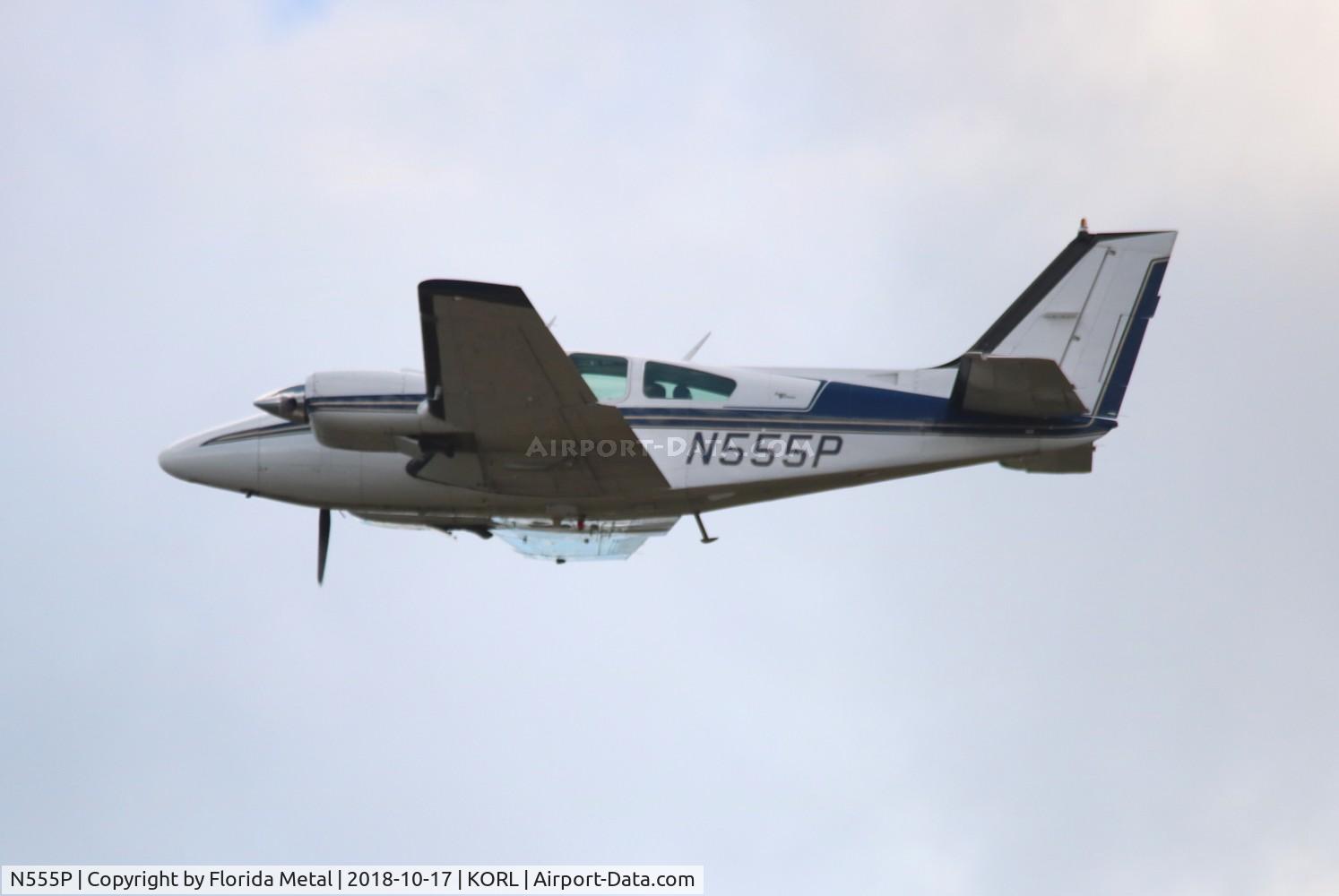N555P, 1966 Beech C55 Baron (95-C55) C/N TE-164, NBAA 2018