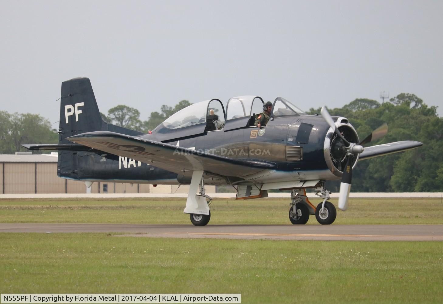 N555PF, 1954 North American T-28B Trojan C/N 200-336 (138265), SNF 2017