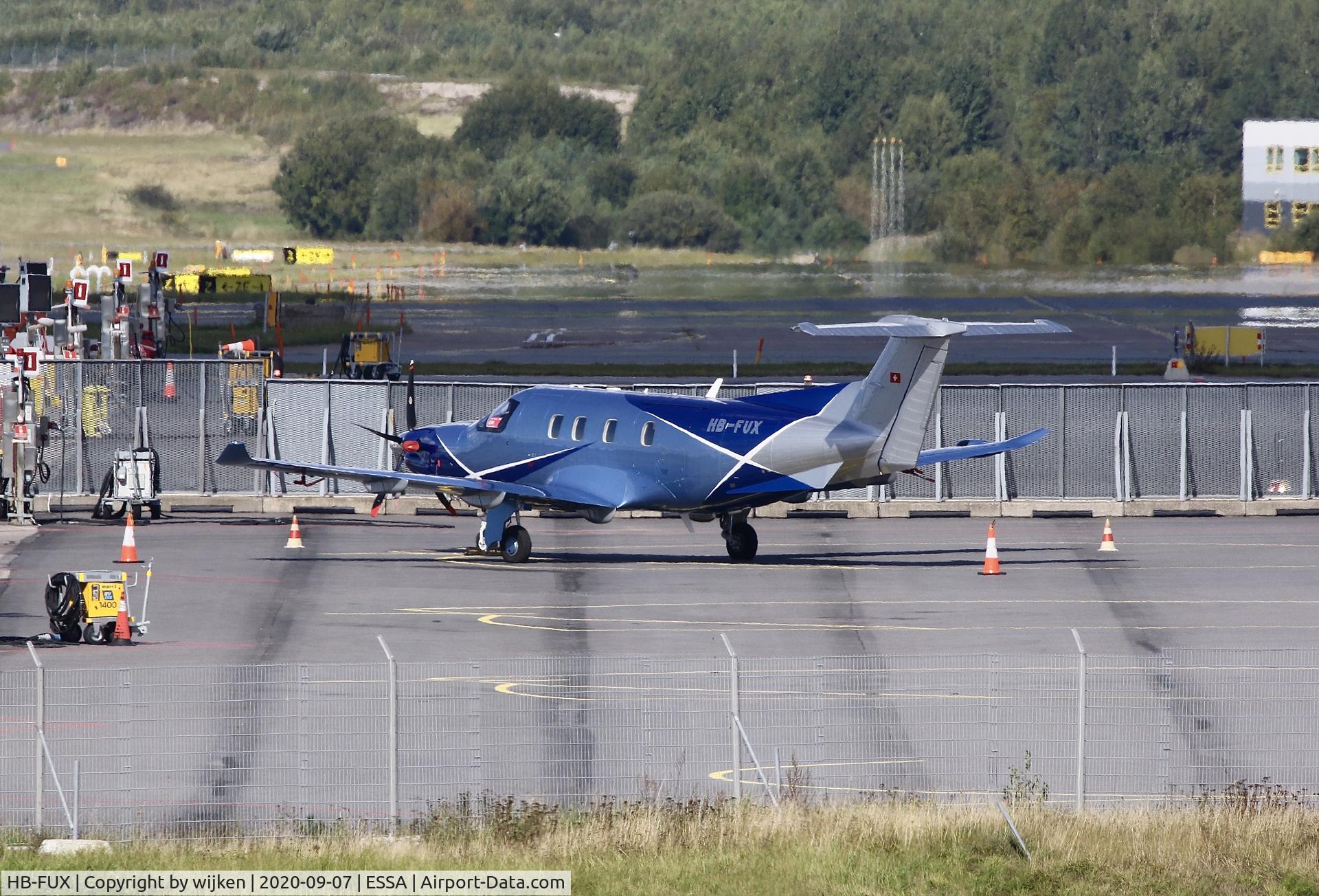 HB-FUX, 2019 Pilatus PC-12/47NGX C/N 2002, Ramp S