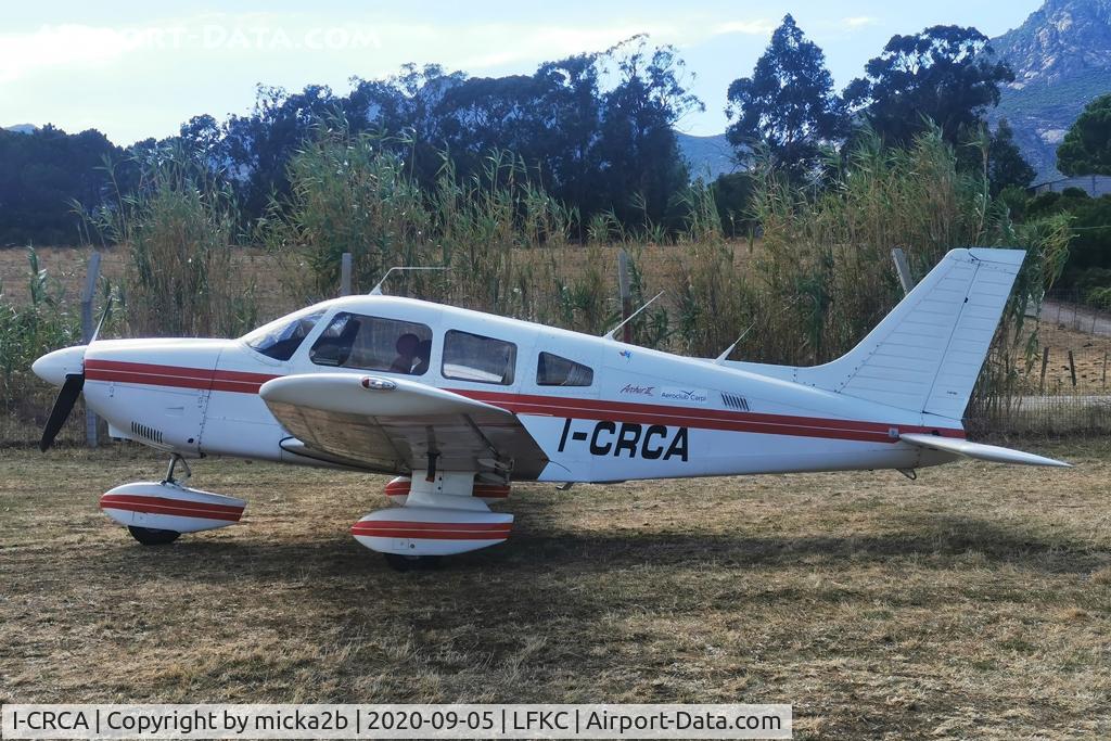 I-CRCA, Piper PA-28-181 C/N 2890153, Parked