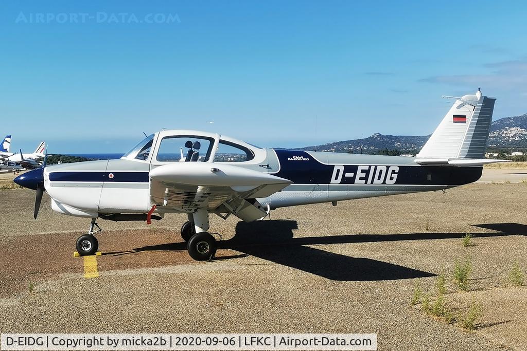 D-EIDG, 1975 Fuji FA-200-180 Aero Subaru C/N FA-200-270, Parked