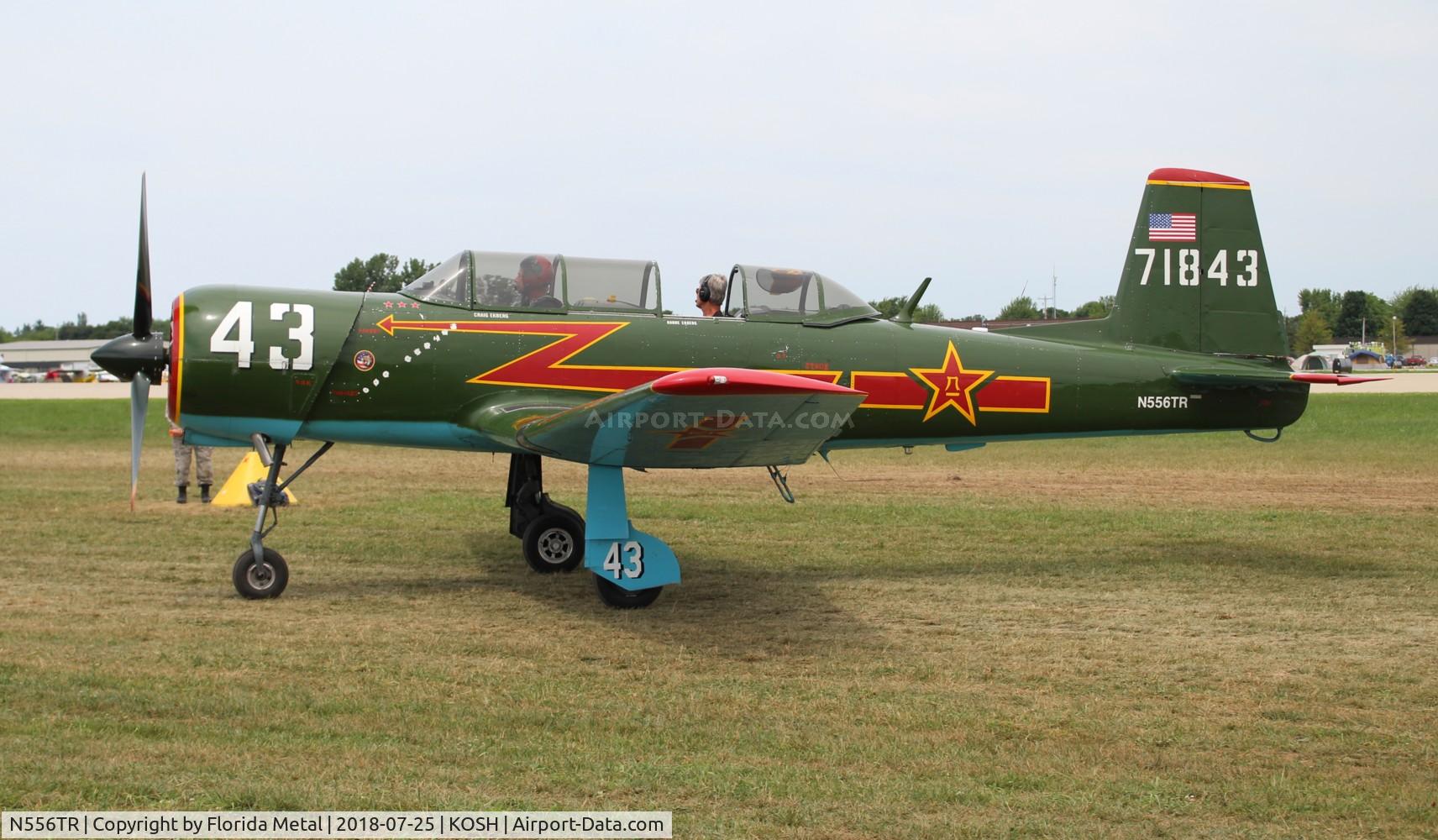 N556TR, 1968 Nanchang CJ-6A C/N 2432060, OSH 2018