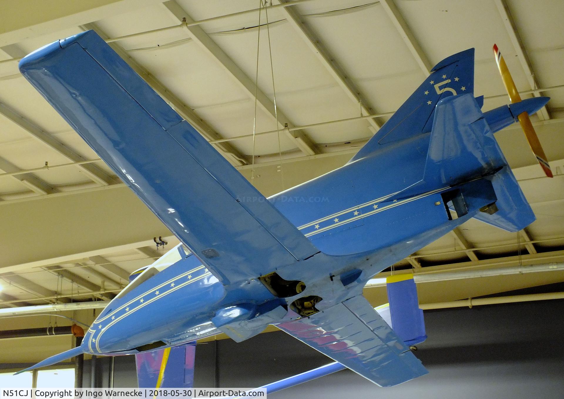 N51CJ, 1990 Bede BD-5B C/N 2185, Bede (Grimes, Charles J) BD-5B at the Southern Museum of Flight, Birmingham AL