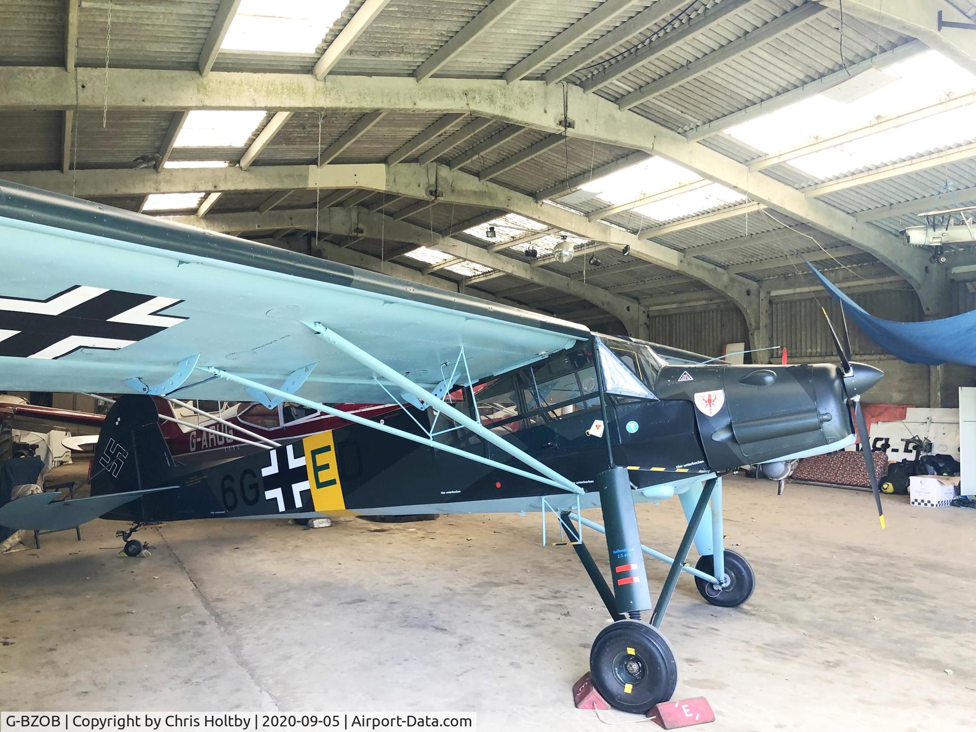 G-BZOB, 2004 Slepcev Storch C/N PFA 316-13592, Currently hangared at Old Hay Airfield, Tonbridge, Kent