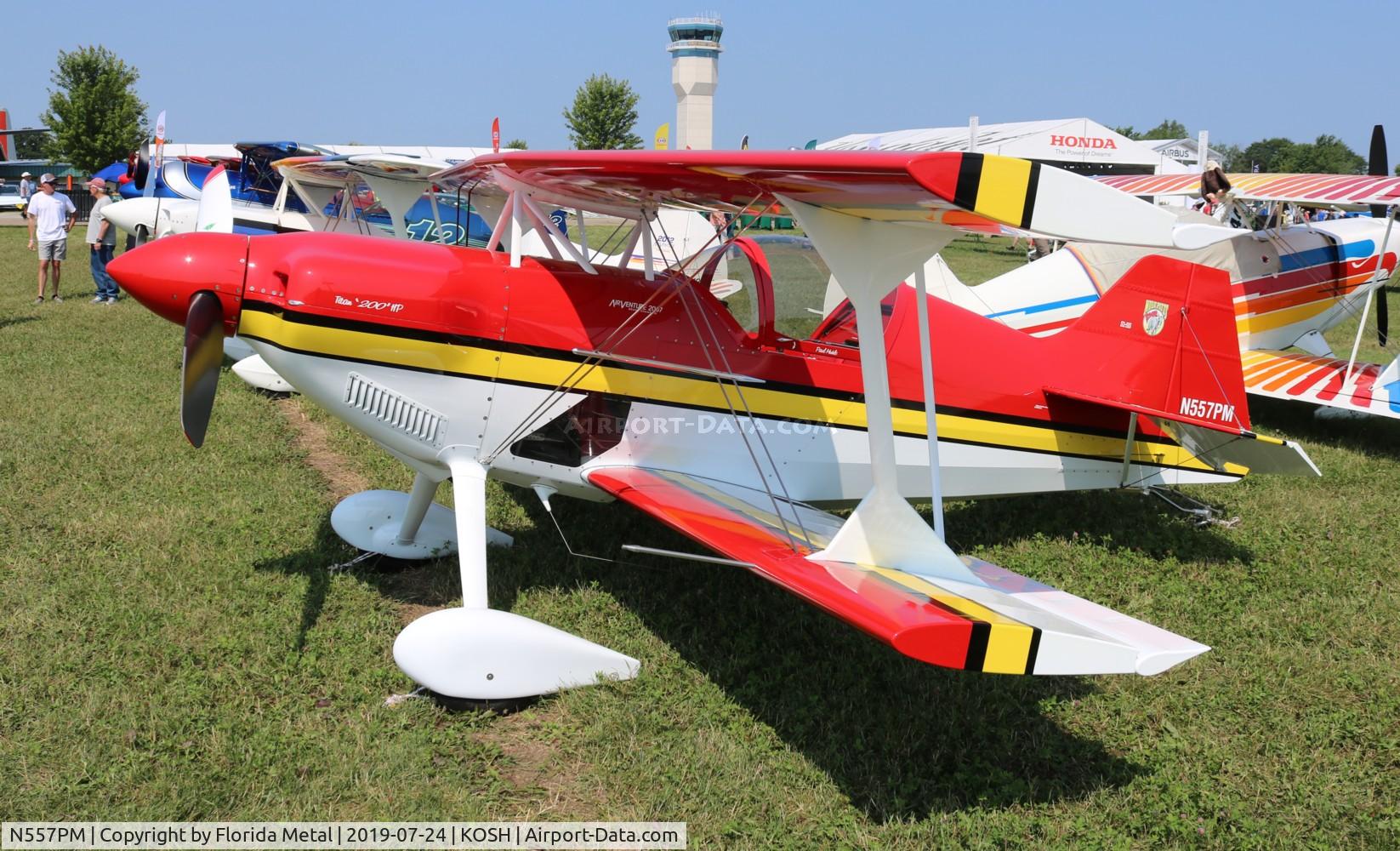 N557PM, 2007 Pitts S-1SS Special C/N 2PM, OSH 2019