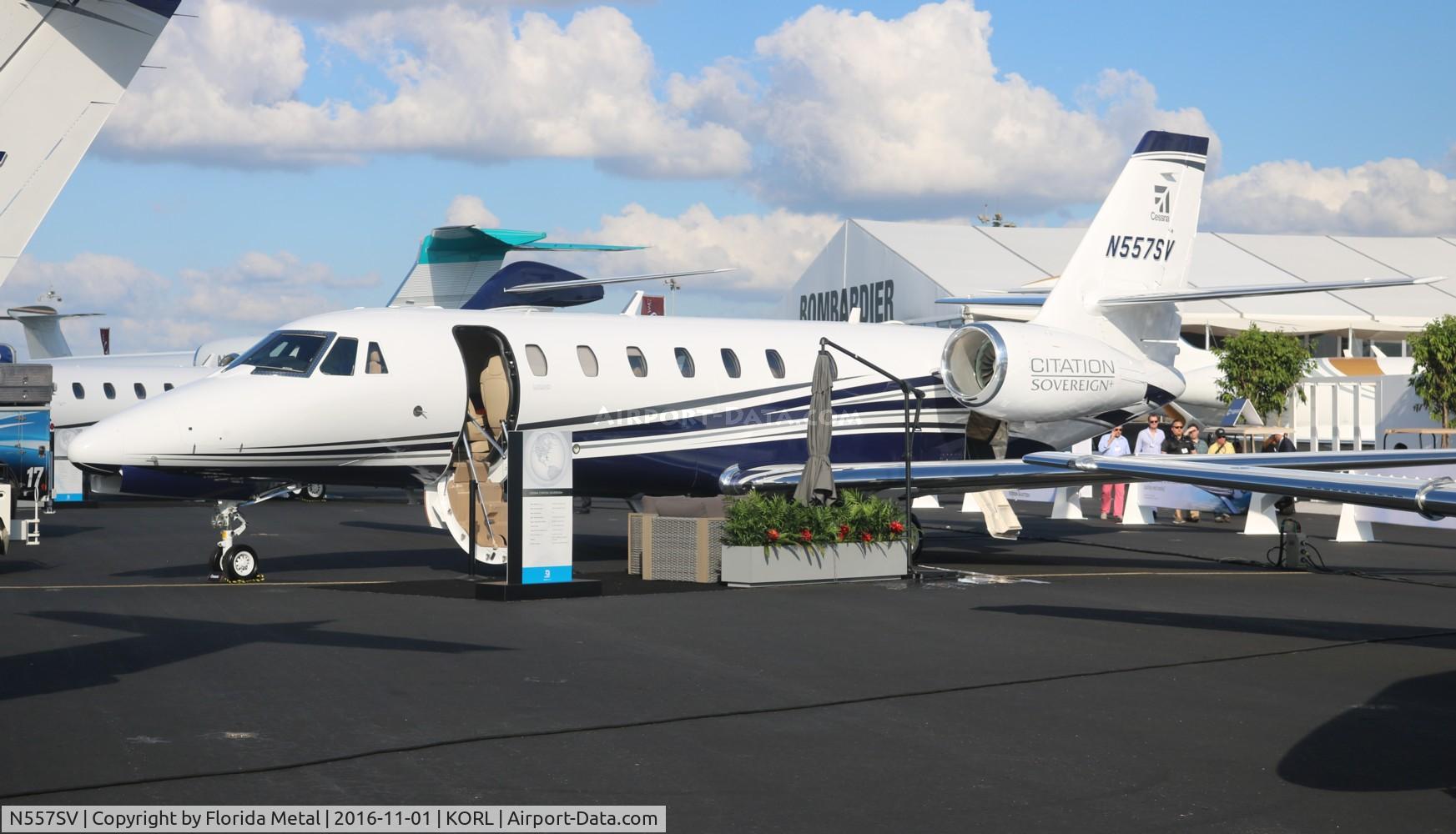 N557SV, 2016 Cessna 680 Citation Sovereign C/N 680-0557, NBAA 2016