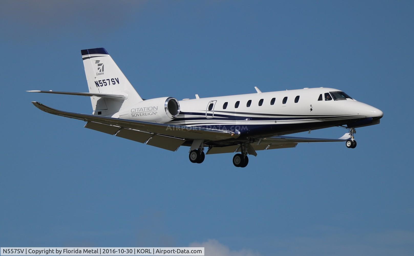 N557SV, 2016 Cessna 680 Citation Sovereign C/N 680-0557, NBAA 2016