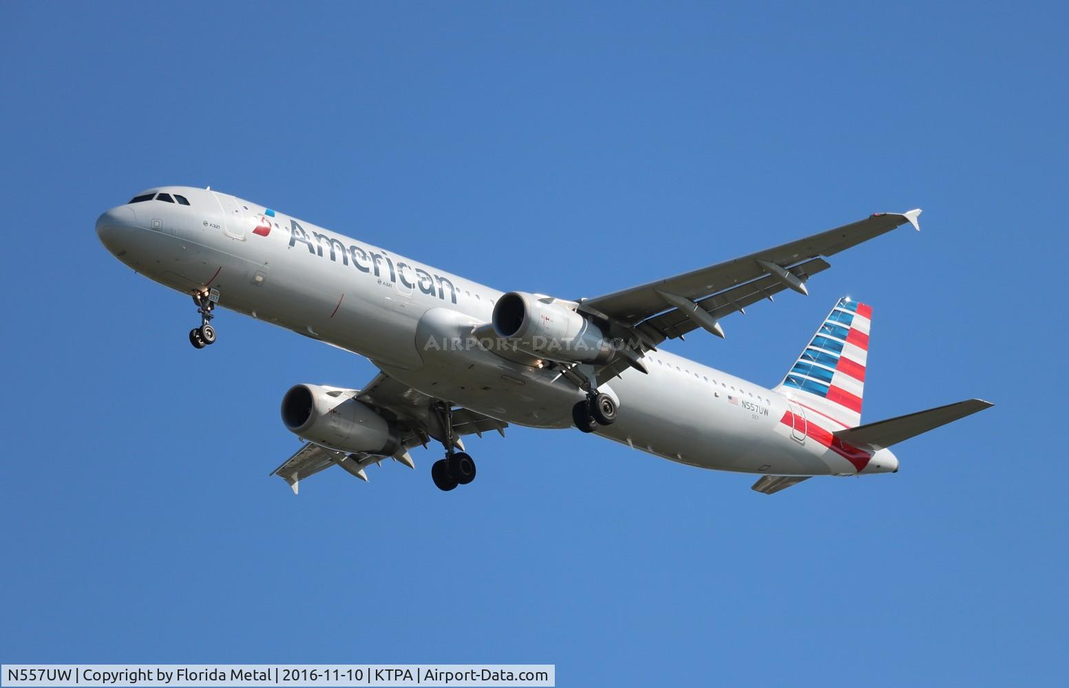 N557UW, 2012 Airbus A321-231 C/N 5269, TPA 2017
