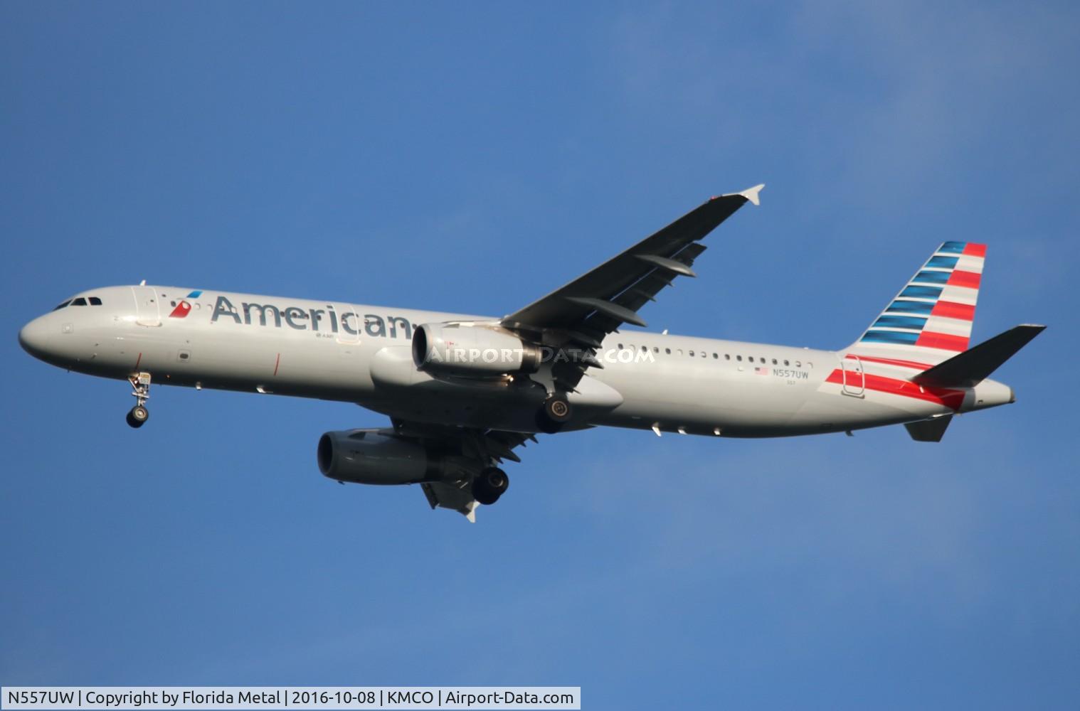 N557UW, 2012 Airbus A321-231 C/N 5269, MCO 2017
