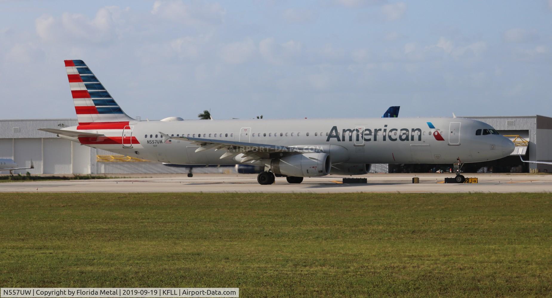 N557UW, 2012 Airbus A321-231 C/N 5269, FLL 2019