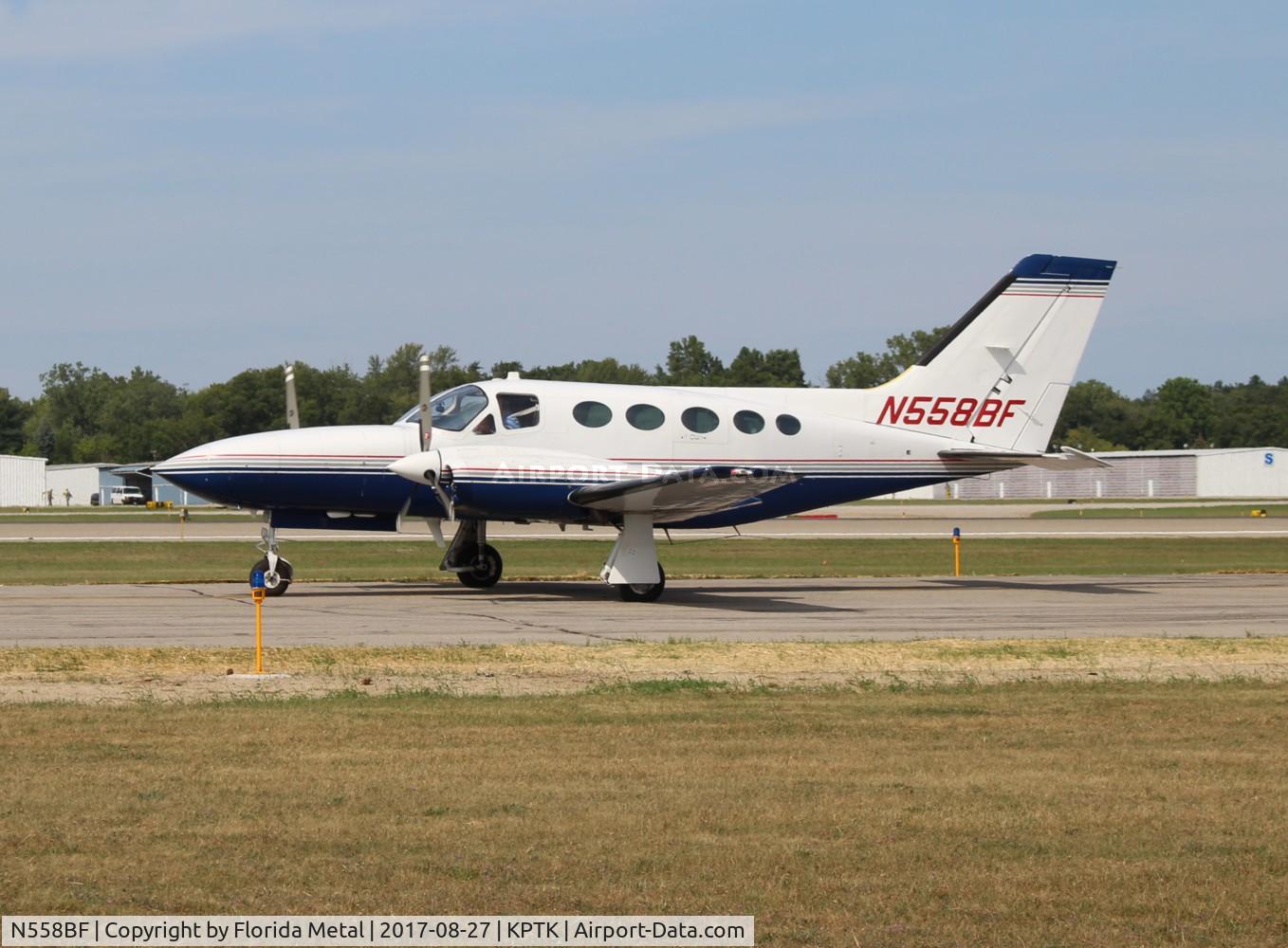N558BF, Cessna 421C Golden Eagle C/N 421C0845, PTK 2017