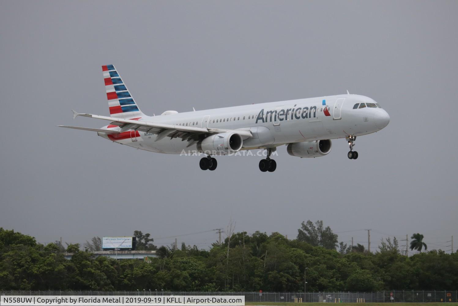 N558UW, 2012 Airbus A321-231 C/N 5282, FLL 2019
