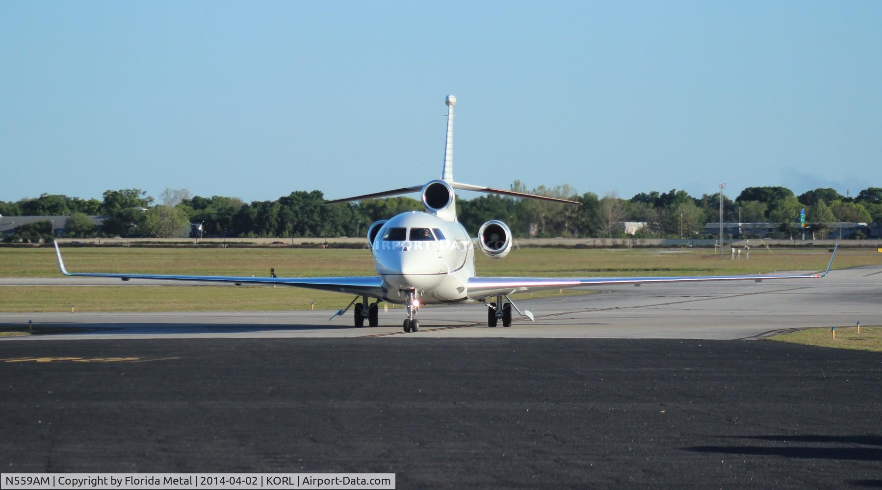 N559AM, 2013 Dassault Falcon 7X C/N 206, ORL 2014