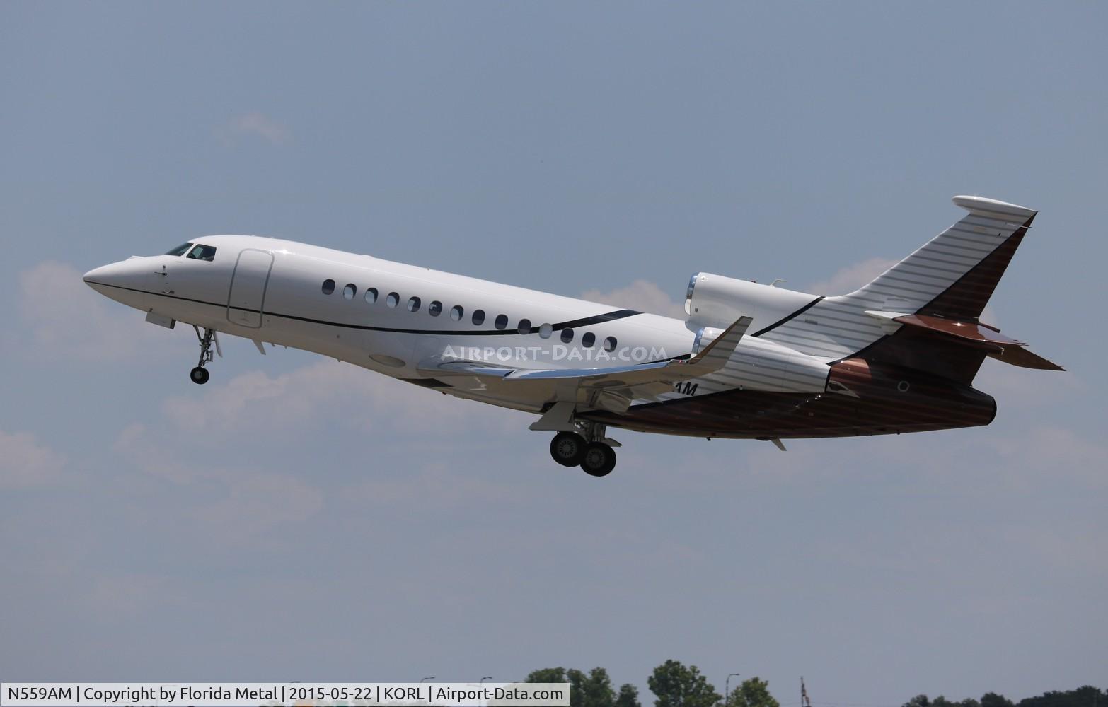 N559AM, 2013 Dassault Falcon 7X C/N 206, ORL 2015