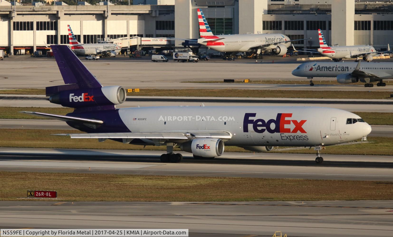 N559FE, 1973 McDonnell Douglas MD-10-10F C/N 46930, MIA 2017