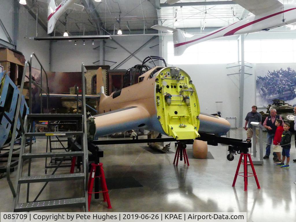 085709, Junkers Ju-87B Stuka C/N 0875709, 085709 Stuka restoration/rebuild Flying Heritage Collection, Paine Field