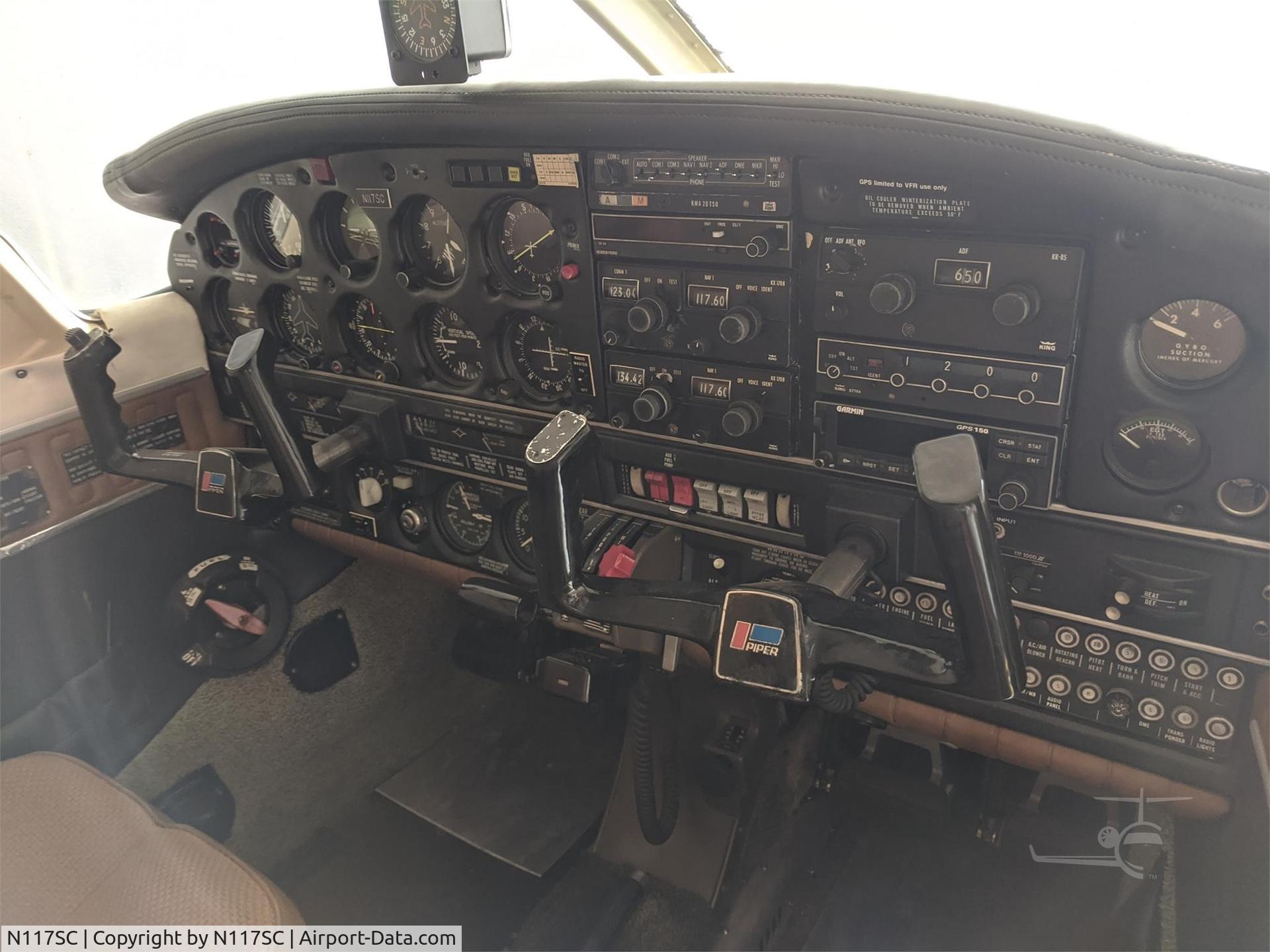 N117SC, 1977 Piper PA-28R-201T Cherokee Arrow III C/N 28R-7703343, 1977 Piper PA-28R-201T
