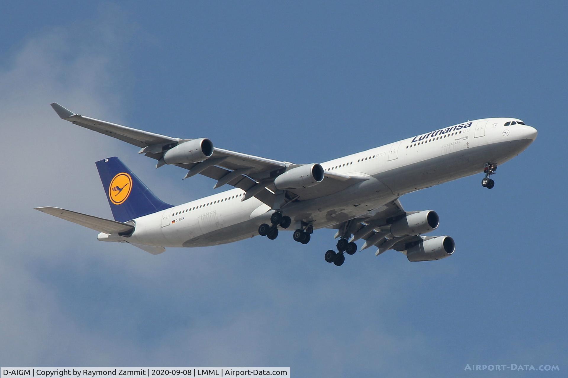 D-AIGM, 1997 Airbus A340-313 C/N 158, A340 D-AIGM Lufthansa