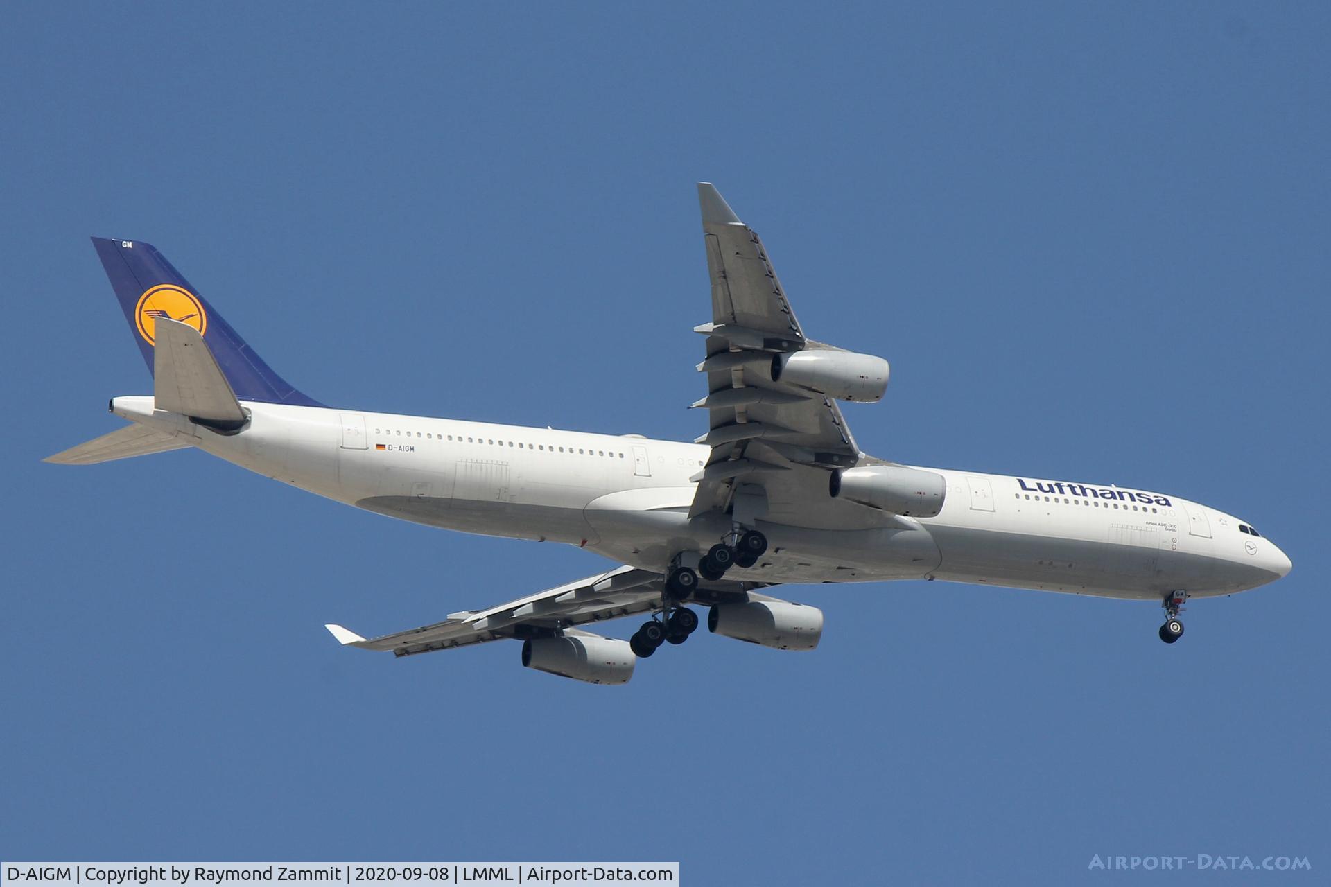 D-AIGM, 1997 Airbus A340-313 C/N 158, A340 D-AIGM Lufthansa
