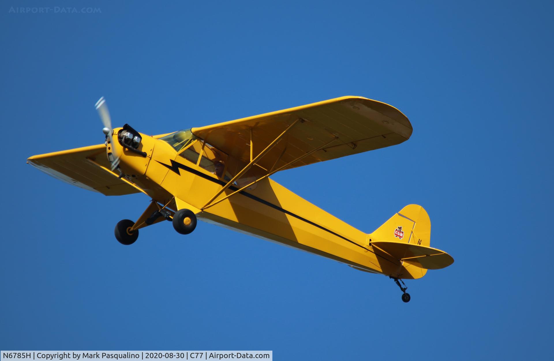 N6785H, 1946 Piper J3C-65 Cub C/N 19998, Piper J3C-65
