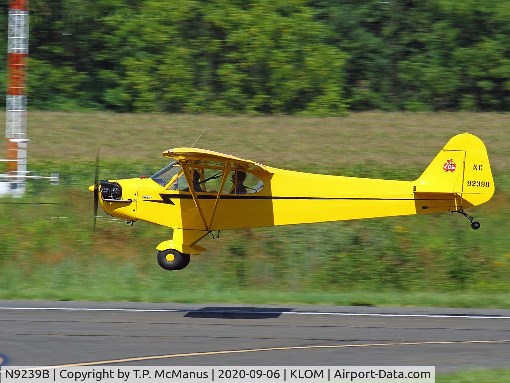 N9239B, 2007 Destiny 2 Tandem C/N 1B0095, Piper J3C-65 